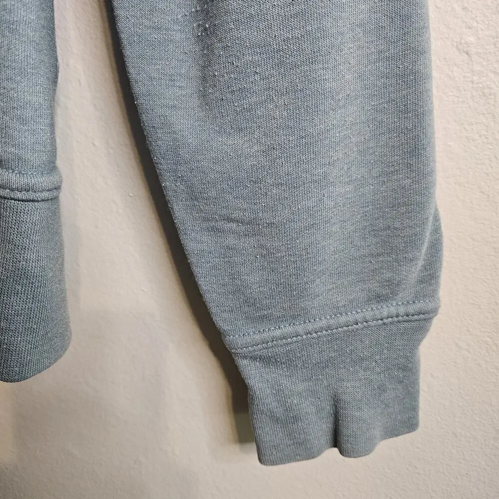 The North Face Mountain Athletics Full Zip Up Hoodie Mens Small light blue